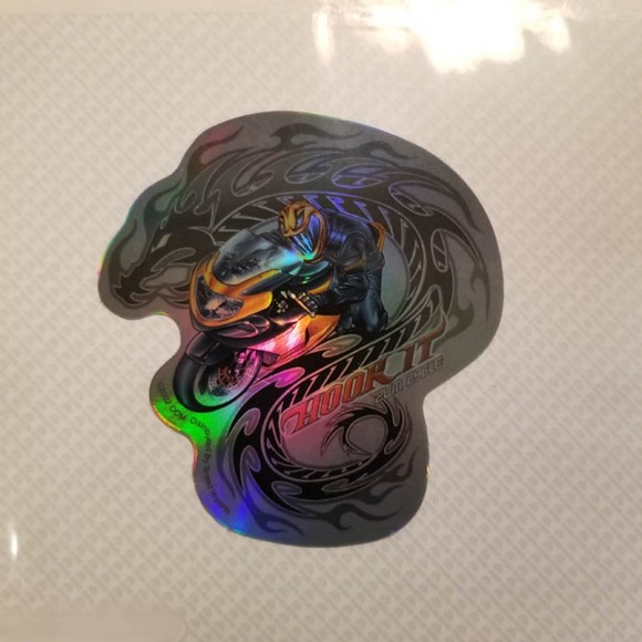 '02 ZUM Cycle "Hook It" prism sticker - Picture 2 of 6